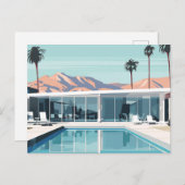 CARTE POSTALE VIVRE DANS LE DÉSERT #4 (Devant / Derrière)