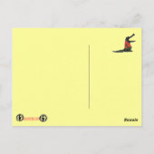 Carte Postale vivre dans un paradis pitbull (Dos)