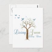 Carte Postale VivreVert (Devant / Derrière)