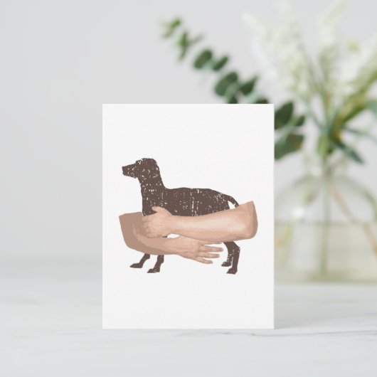 Carte Postale Vizsla (Debout devant)