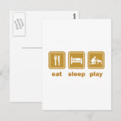 Carte Postale Vizsla (Devant / Derrière)