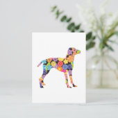 Carte Postale Vizsla (Debout devant)