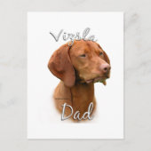 Carte Postale Vizsla Papa 2 (Devant)