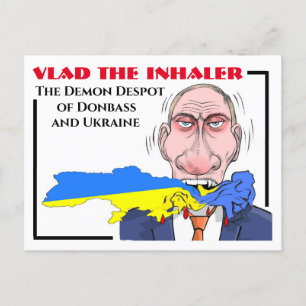 Carte Postale Vlad Poutine
