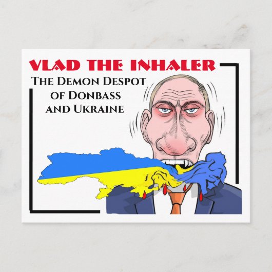 Carte Postale Vlad Poutine (Devant)
