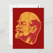 Carte Postale vladimir lenin portrait ccp (Devant / Derrière)