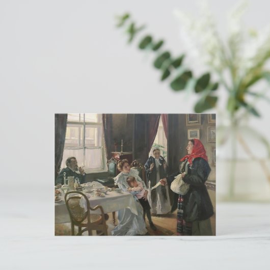 Carte Postale Vladimir Makovsky - mère autochtone et belle-mère (Debout devant)