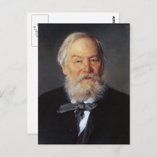 Carte Postale Vladimir Makovsky- Portrait d'Alexei Strelkovsky (Devant / Derrière)