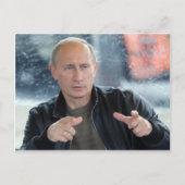 Carte Postale Vladimir Poutine (Devant)