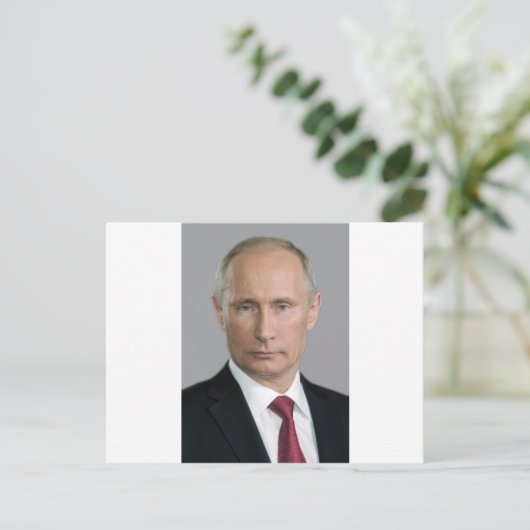 Carte Postale Vladimir Poutine (Debout devant)