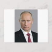 Carte Postale Vladimir Poutine (Devant)