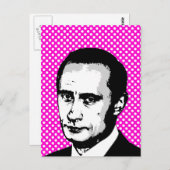 Carte Postale Vladimir Poutine (Devant / Derrière)