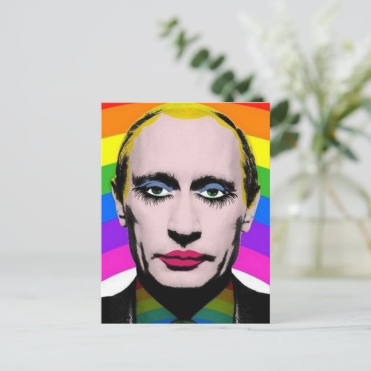 Carte Postale Vladimir Vladimirovitch Poutine (Debout devant)