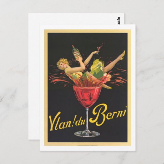 Carte Postale Vlan ! du Berni (Devant / Derrière)