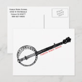 Carte postale VMS Banjo (Devant / Derrière)