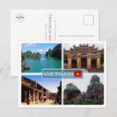 Carte Postale VN Vietnam - (Devant / Derrière)