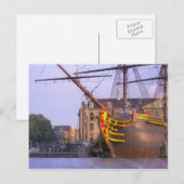Carte Postale VOC Amsterdam (Devant / Derrière)