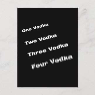 Carte Postale vodka