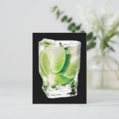 Carte postale Vodka Lime (Debout devant)