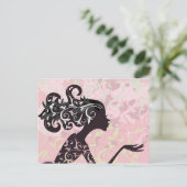 Carte Postale Vœux (Debout devant)