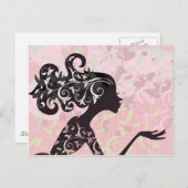 Carte Postale Vœux (Devant / Derrière)