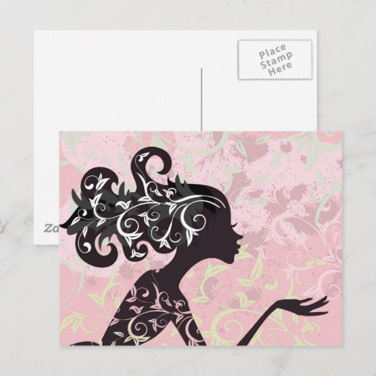 Carte Postale Vœux (Devant / Derrière)