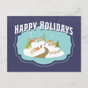 Carte Postale Vœux d'affaires de fin d'année pour nos clients ap