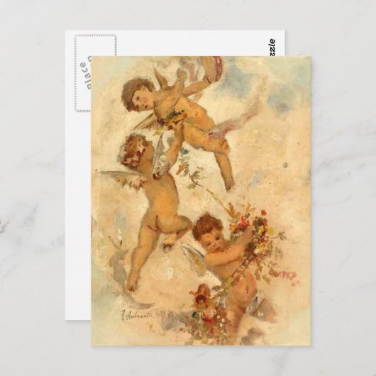 Carte Postale Voeux d'anniversaire (Devant / Derrière)