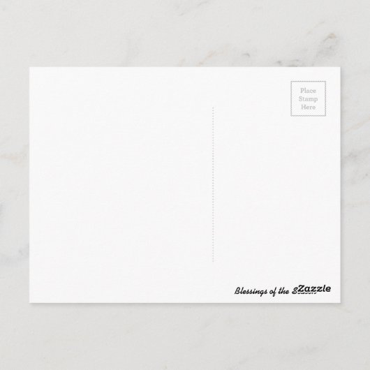 Carte Postale Voeux d'anniversaire - Chatons en Enveloppe - Cart (Dos)