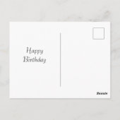 Carte Postale Vœux d'anniversaire chrétiens Matthieu 5:7 (Dos)