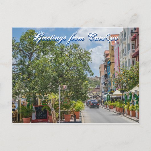 Carte Postale Voeux de Curaçao (Devant)