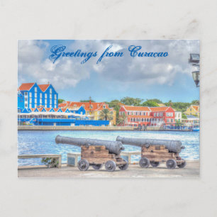 Carte Postale Voeux de Curaçao