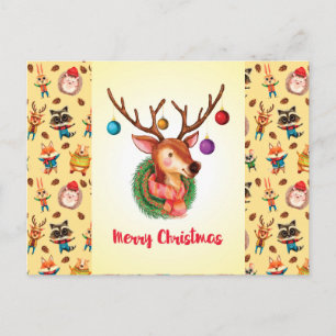 Carte Postale Vœux de Noël