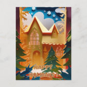 Carte Postale Vœux de Noël (Devant)