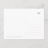 Carte Postale Vœux de Noël Walter Crane Holly (L'homme au gui) (Dos)