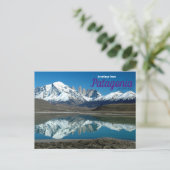 Carte Postale Voeux de Patagonia Argentina (Debout devant)