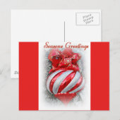 Carte Postale Vœux de saison_ (Devant / Derrière)