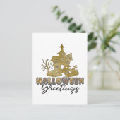 Carte Postale Vœux d'Halloween - Halloween (Debout devant)