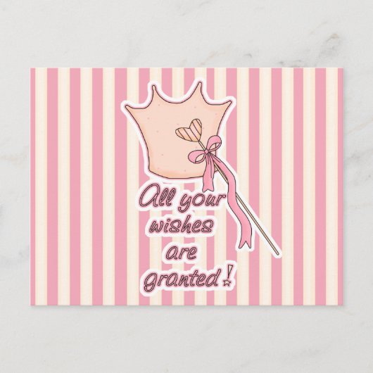 Carte Postale Voeux donnés (Devant)