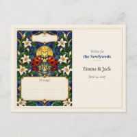 Vœux du livre d'or de mariage de coccinelle