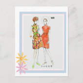 Carte Postale Vogue 1976 (Devant)