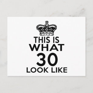 Carte Postale Voici À Quoi Ressemblent 30