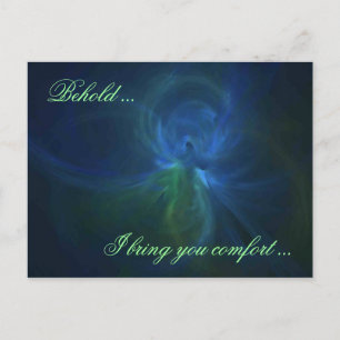 CARTE POSTALE VOICI ... JE VOUS APPORTE DU RÉCONFORT ...