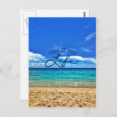 Carte Postale Voici la vie (Devant / Derrière)