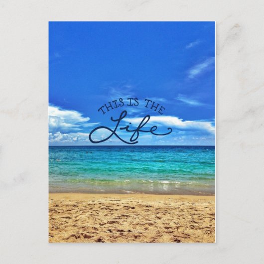 Carte Postale Voici la vie (Devant)