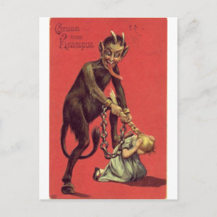 Carte Postale Voici Le Krampus ! 2