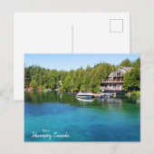 Carte Postale Voici Tobermory, Canada (Devant / Derrière)
