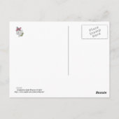 Carte Postale Voici un voeu de coeur (Dos)