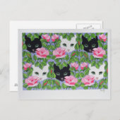 Carte Postale Voici vous regardant (Devant / Derrière)