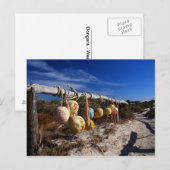 Carte Postale Voie à la plage - Dongara - Australie occidentale (Devant / Derrière)